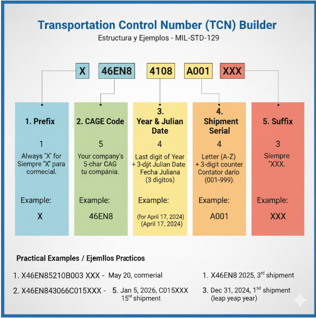 Infografía del Constructor de TCN